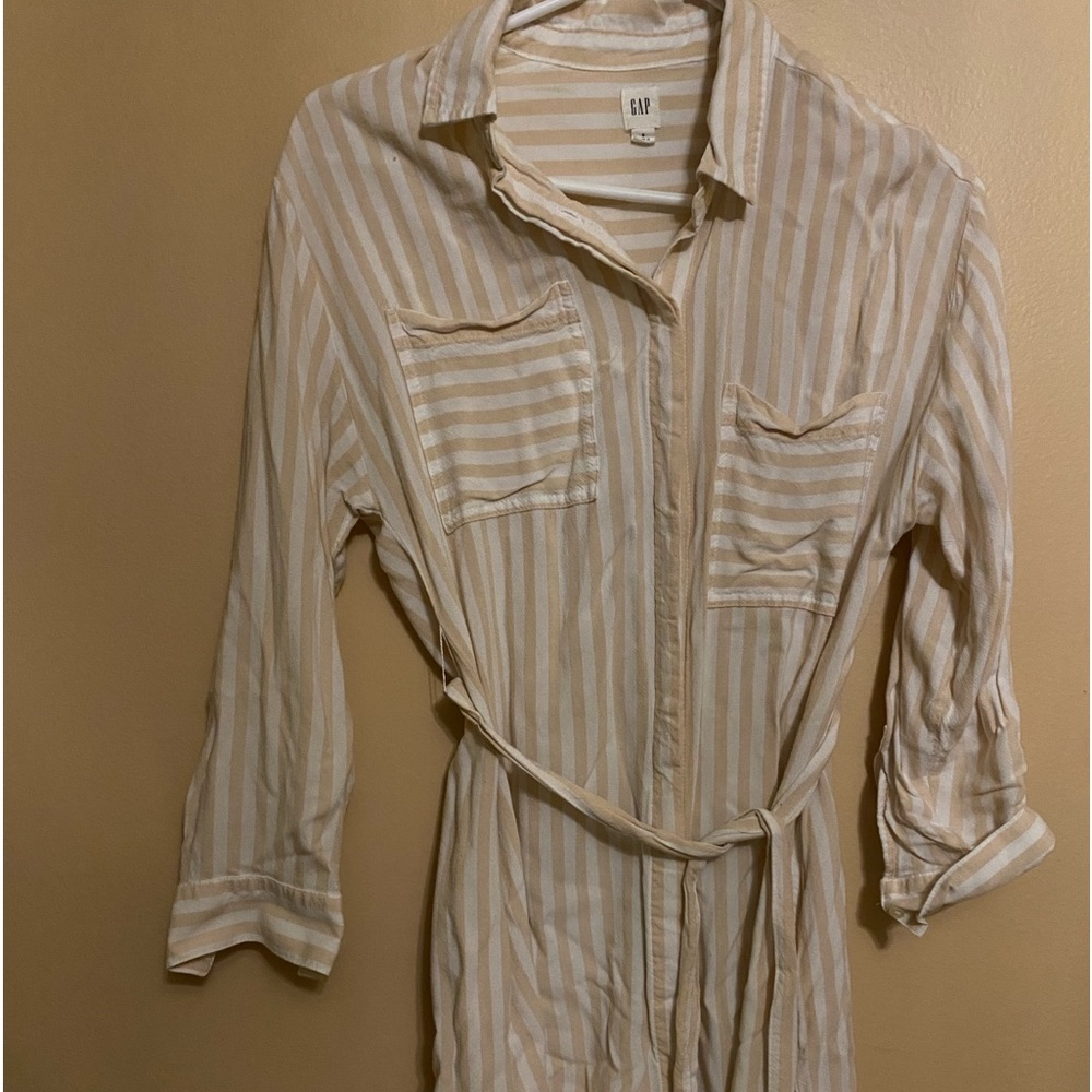 Gap striped dress